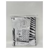 New Vogue House shower curtain set palm leaves