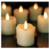 Homemory Flameless Votive Candles with Timer, 2"