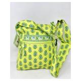 New Vera Bradley Hipster Purse Citrus Flat