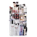 YIEZI 360 Degree Rotating Makeup Organizer