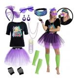 New Spooktacular Creations 80s Costume Set with