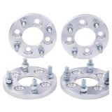 DCVAMOUS 4PC 4x100 to 4x4.5 Wheel Adapters 15mm