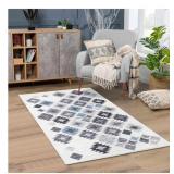 New Seavish Boho Area Rug 3x5 White Rugs for