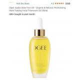 New Ogee Jojoba Glow Face Oil ï¿½ Organic &