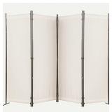 4 Panel Partition Room Dividers Folding Privacy