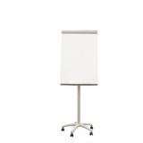 Flipchart Easel (70x100cm) with Wheels White, new