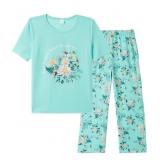 New Vopmocld Kids Short Sleeve Long Pants Cartoon