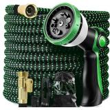 Relxitl Garden Hose 100ft, Upgraded Expandable