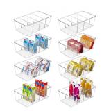 Vtopmart 8 Pack Food Storage Organizer Bins,