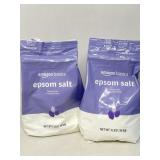 New (2) Amazon Basics Epsom Salt Soaking Aid,