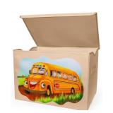 New JollyGood Large Toy Storage Box | Cute School