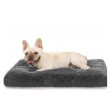 Plush Dog Crate Bed,Dog Pillow Bed for Medium