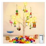 New Qunclay Summer Hawaii Tree Decorations