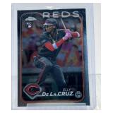 ELLY DE LA CRUZ ROOKIE 2024 TOPPS CHROME BASEBALL