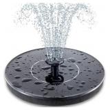 Mademax Solar Bird Bath Fountain Pump, Upgrade