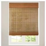 New CALYX INTERIORS Cordless Bamboo Roman Shade