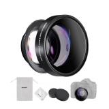 New NEEWER 49mm 0.43X Fisheye & 1.4X Macro Lens,