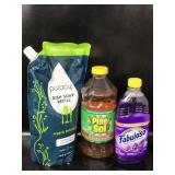 3 Ct Cleaning Products Lot, Includes Pine-Sol