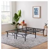 **Read Linenspa Folding Metal Platform Bed Frame