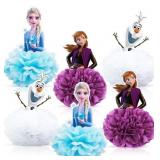 New Lot of 6pcs Frozen Table Centerpieces Party