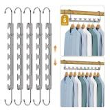 New Magic Space Saving Hangers, Retractable