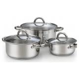 New Cook N Home Sauce Pot Stainless Steel