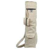 Hemp Yoga Mat Bag Yoga Mat Carrier Full-Zip Eco