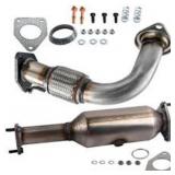 New Front Exhaust Flex Pipe And Catalytic