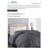 New EASELAND All Season Queen Size Soft Quilted