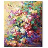 New Stupell Industries Vivid Abstract Roses