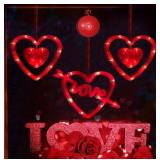 New 3 Pack Valentines Day Decorations Window