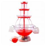 Drink Dispenser - 3-Tier Punch Bowl Drink