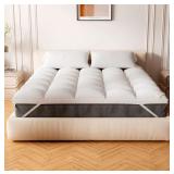 New Extra Thick Fitted Mattress Topper - Twin XL