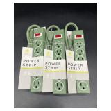 New Lot of Outlet Power Strips -  6 Ports