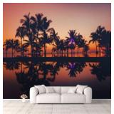 New 98.4x68.9 inch 3D Wallpaper Palm Tree