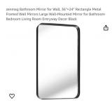 zenmag Bathroom Mirror for Wall, 36"×24"