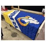 New 60X80 10LB weighted blanket Los Angeles Rams