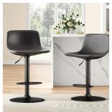 Soohow Adjustable Bar Stools Set of 2, Industrial