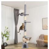 New Meow Sir Floor to Ceiling Cat Tree Ajustable