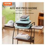 VEVOR Auto Heat Press Machine 15 x 15 in Smart T