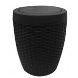 Modern Homes 7L Round bath bin waste basket with