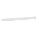 New 36.5 in. W Cultured Marble Vanity Backsplash