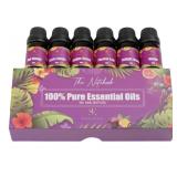 New Lot Of 4 Essential Oils Set - Top 6 Natural