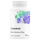 New (lot of 2) THORNE Basic Nutrients 2/Day -