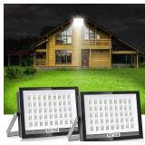 New LED Flood Lights Outdoor,100W 10000LM Bright