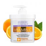 New Advanced Clinicals Vitamin C Cream Face &