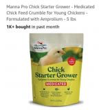 New Manna Pro Chick Starter Grower - Medicated