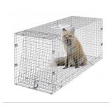 VEVOR Live Animal Cage Trap, 50" x 20" x