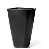 Step2 Bridgeview Tall Square Planter Box, Onyx