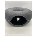 (New) Thicken Felt Round Cat Bed Warm Soft Cat